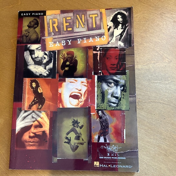 RENT Musical Easy Piano Book - Picture 1 of 7